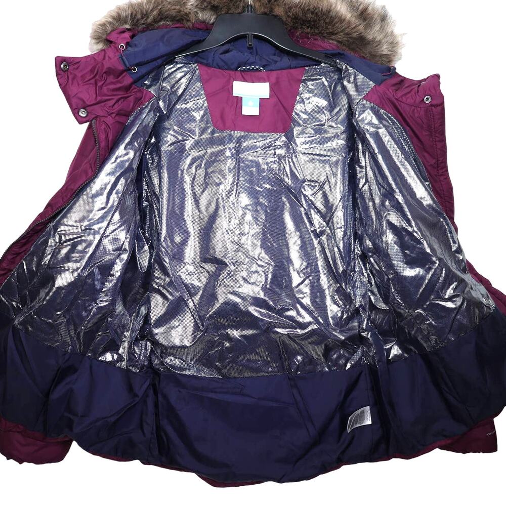 Columbia Sparks Lake II Women's Puffer Jacket with Hood-Medium-Marionberry-NWT - Picture 5 of 11